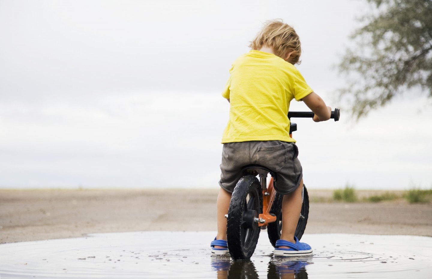  You absolutely have to photograph your toddler’s first bike ride – nothing will beat that huge smile on his face and you’ll want to look back on it in years to come. [Corbis]