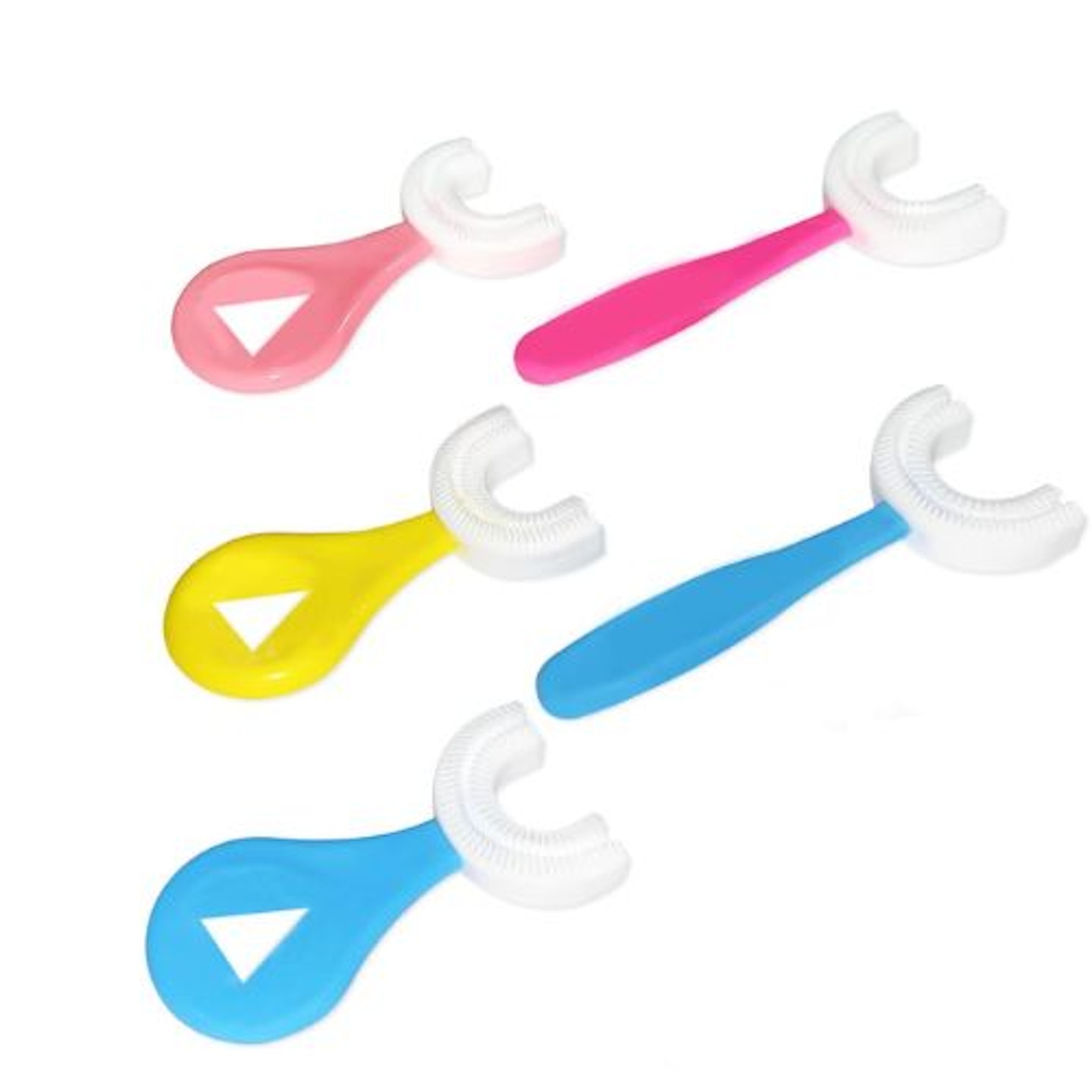 Best U-shaped toothbrush 5 Pack Kids U-Shaped Whole Mouth Teeth Brush