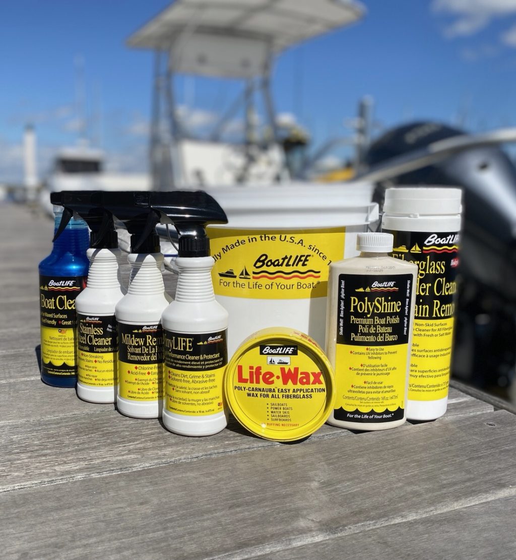 Boat Maintenance in a Bucket, boat maintenance and boat cleaning products