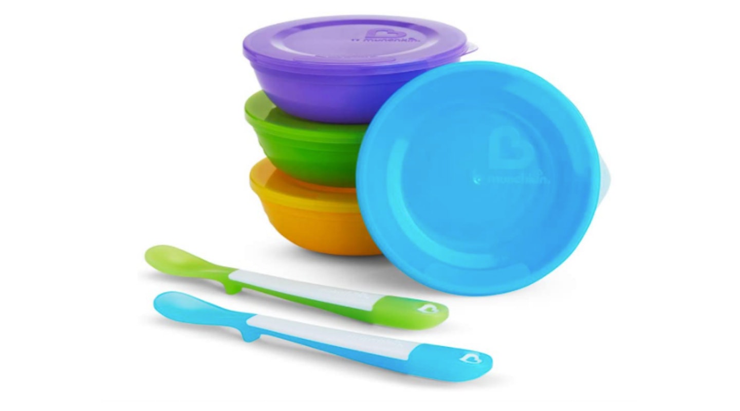 Munchkin 10 Piece Bowl and Spoon Set