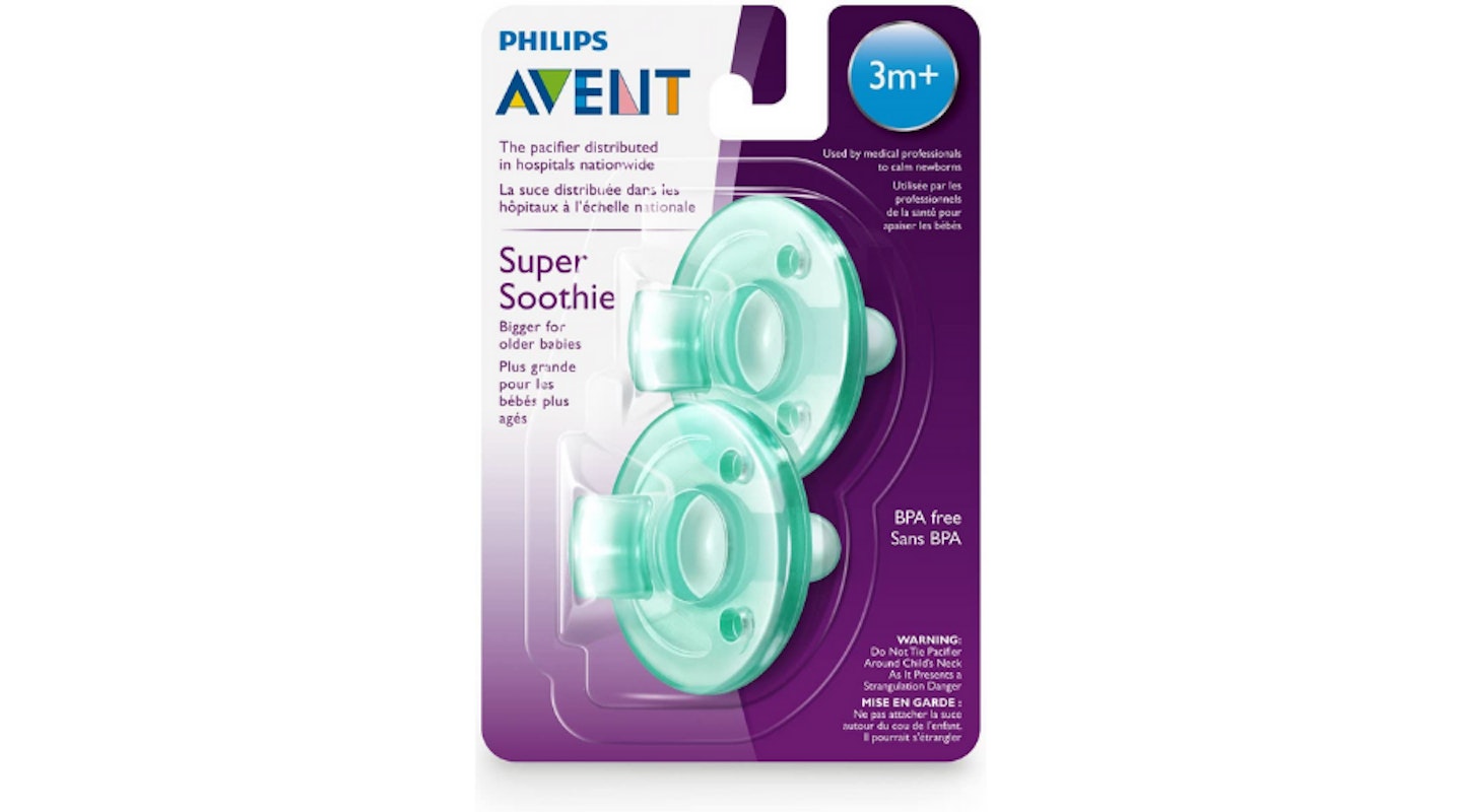 Philips 2 Pack AVENT Soothie Pacifier